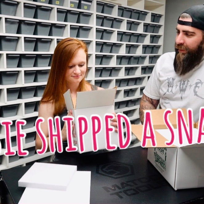 Does Cassie really know how to ship a snake?!