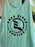HWE Circle Logo Womens Tank Mint Green